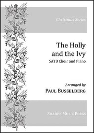 The Holly and the Ivy SATB choral sheet music cover Thumbnail